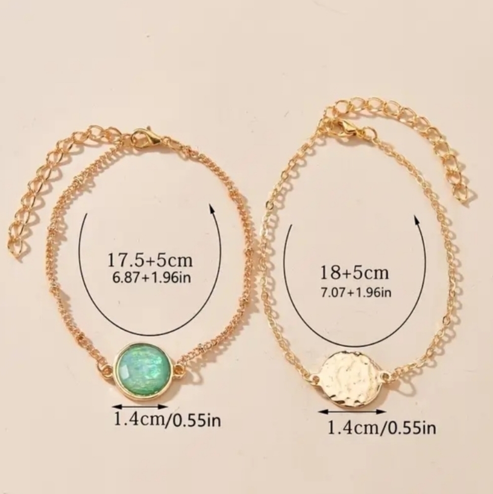 ADJUSTABLE Bracelets 2pc - Picture 2 of 3